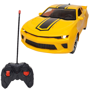 ماشین کنترلی شورولت کامارو زرد 1:16 Chevrolet Camaro_اسباب بازی